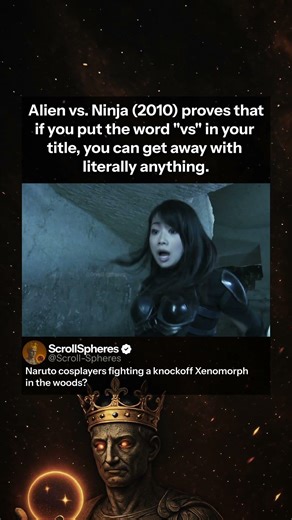 Ninjas vs. "Not-A-Xenomorph" in Alien vs. Ninja (2010)