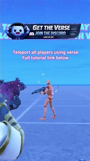 How to teleport players with verse UEFN #fortnitecreative #fortnite #uefn