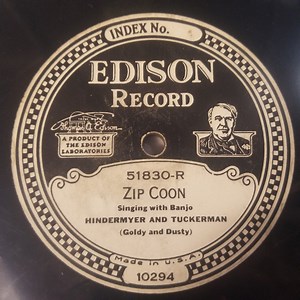 Hindermyer And Tuckerman - Zip Coon / The Little Old Log Cabin In The Lane