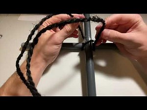 How to tie the Ibo Musubi Knot (Japanese fence knot)
