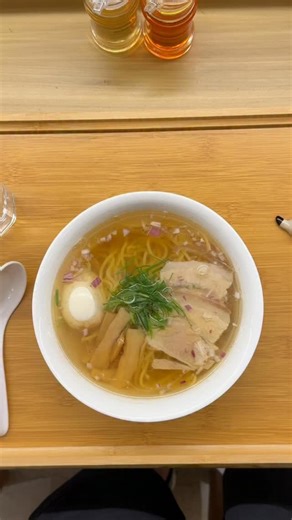 Remy on Instagram: "A simple bowl of Clear Broth Ramen that will take your soul to Japan. Don’t let the clear broth deceive you because it’s rich and flavorful!!"
