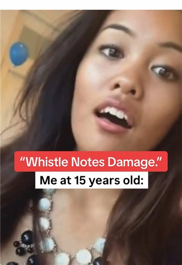 No risk, no reward. 🤷‍♀️ #whistleregister #whistle #vocalcoach #singer