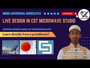 Live Design of 2.4 GHz Patch Antenna on CST