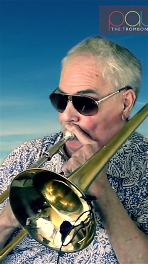 Legendary trombone player Phil Wilson plays for us