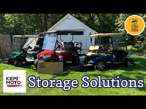 KEMIMOTO Golf Cart Storage Solutions
