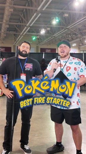 PokéTalk on Instagram: "Who is the Best Fire Type Pokémon Starter??? 🔥 Filmed at Animeverse Baton Rouge Louisiana 2025 @animeversela @animeverse_fest"