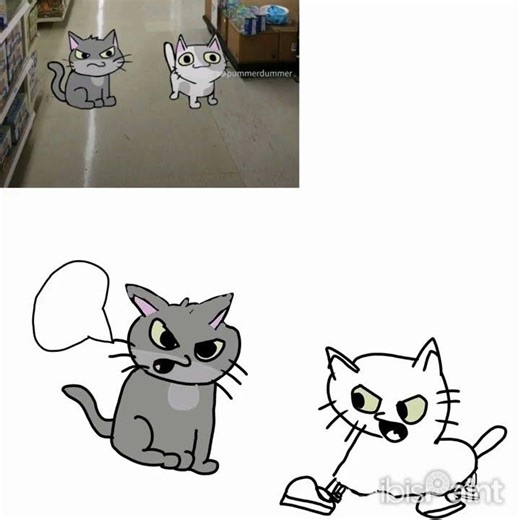 AM64 CATS!!!! #AM64 #catvideos #Ibispaint