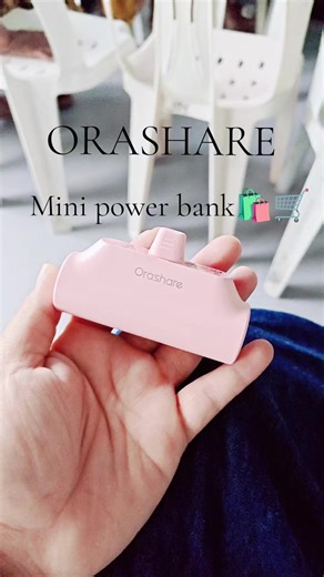 #orashare #minipowerbank #legit💯