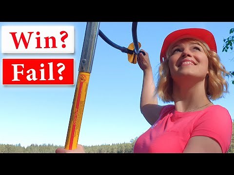 How a YL can set up a portable HF station in the Russian woods