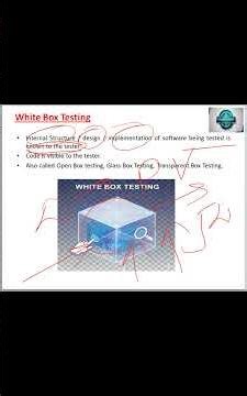 White Box Testing | Software Testing