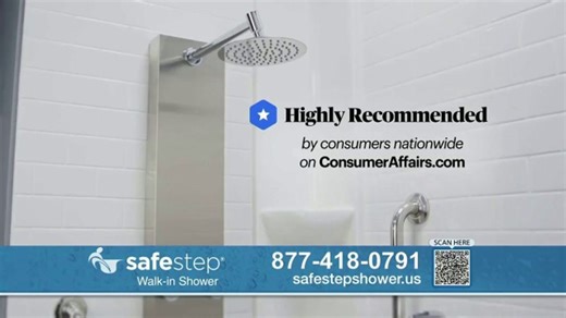 Safe Step Walk-In Shower TV Spot, 'Accidental Fall: 15% Off'