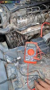 Toyota 1KD diesel engine starting problem fault crank position sensor #replace #transmissionrepair