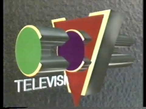 CCV TV programme line-up loop after transmission - 1990s - South Africa