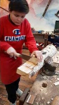 Ateliers Bois St Genis Laval 2026 4 #sculpturesurbois #woodworking #enfant