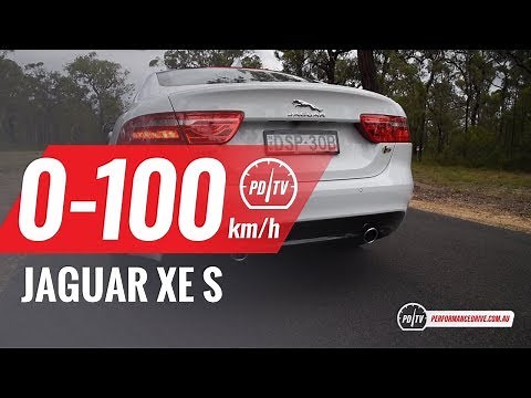 2018 Jaguar XE S (280kW) 0-100km/h & engine sound