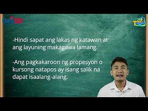 ESP9 Kagalingan sa Paggawa