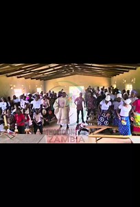 St Catherine, Powanga outstation of Kasisi parish during the fest of Holy Family Fr Isaac Zachariah Mutale,Op . | Catholic online Tv Zambia