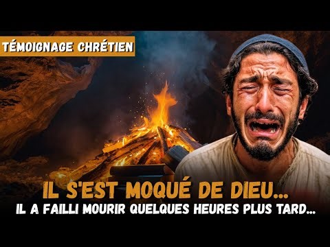 A MUSLIM BURNS THE BIBLE AND MOCKS GOD... A FEW HOURS LATER, HE WAS AMONG LIFE...