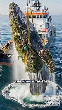 Giant Humpback Whale Rescued After Years of Suffering 🐋