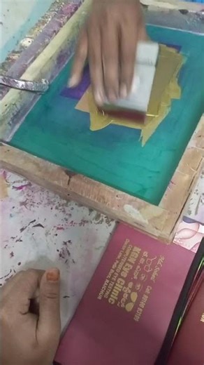 screen printing in pouches