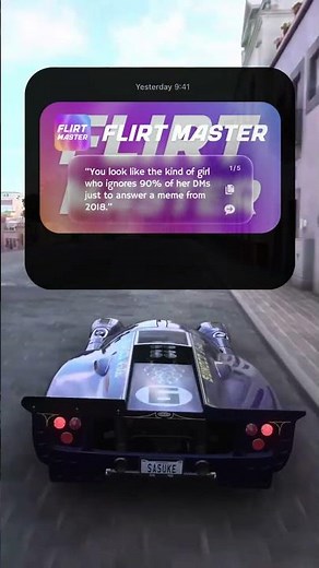 keep a flirty convo going with this app