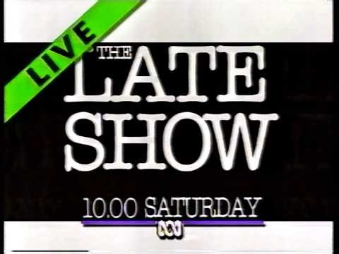ABC - The Late Show promo (October 1993)
