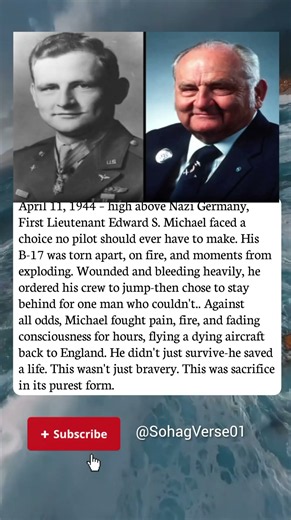 He Stayed Behind to Save a Man on His Burning B-17 🇺🇸