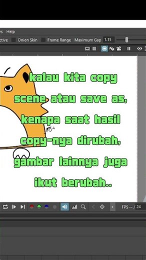 Why Does Editing an OpenToonz Scene Change Everything? 😱 #OpenToonz