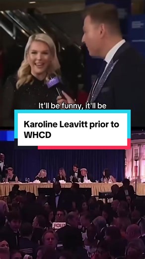 Karoline Leavitt to Fox News prior to #whcd | caroline news reporter