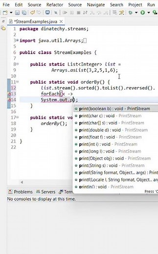 Java Interview Question: Sort List in Descending Order | One Line Logic | DinaTechy #coding #edu