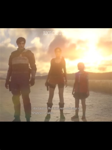 "Adopt you?" || Leon X Claire edit || #residentevil2 #re2remake #leons...