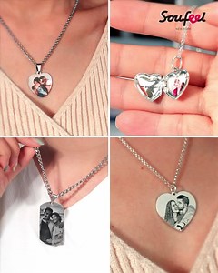 813 reactions · 473 shares | Personalized Memorial Photo Necklace ✅Start From $19.95, Only Today‼ >>> https://bit.ly/3QuJXIe The greatest way to hold the memory of the loved one with you forever. Feel the Love, SOUFEEL | Soufeel Customer Service | Facebook