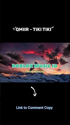 Tiki Tiki - QMIIR | Roblox ID - Working Music Code 2026 #musicidcodes #robloxcodes #robloxid