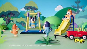 32 reactions · 5 comments | Who doesn’t enjoy the outdoor activities with the cute collection of Bluey playsets, New at Bingo‍♀️ Take the ride to the beach and surf or choose to enjoy the play yard with the swing, wagon or the slide Visit our stores NOW‍♀️ | Bingo | Facebook