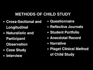 Methods of child study | CDP|MTET Exam 2023