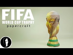 FIFA WORLD CUP TROPHY _ Papercraft miniatur