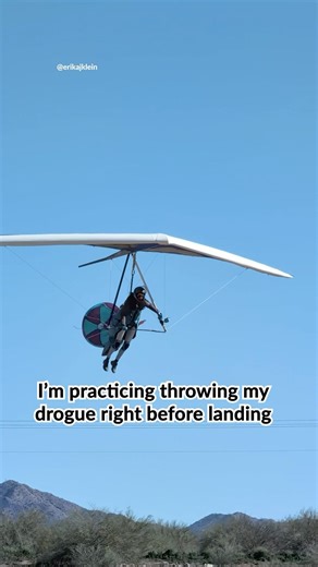 When I went “agh” and let go with both hands🫣 Not sure why the glider dropped but it was exciting😬