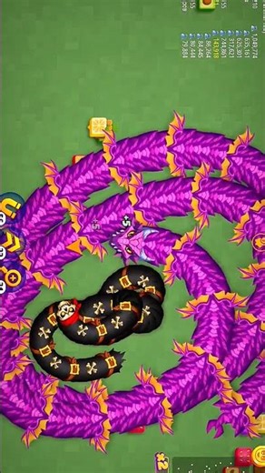 Wormszoneio magic gameplay! 😈🐍🥶#snakezone #wormszone #shortsfeed #foryou #viral #shorts #trending