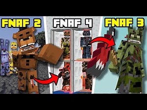 I Built ALL FNAF 1-5 in ONE Minecraft Map