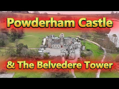 Powderham Castle & The Belvedere Tower.