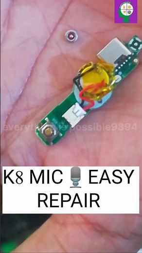 k8 wireless microphone repair |Fix K8 Mic in 5 Minutes | Wireless Mic Not Working? Easy DIY Repair!"