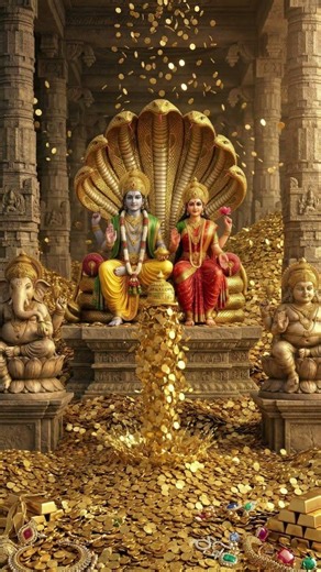 Earth-Shattering Abundance | Vishnu x Lakshmi x Kubera x Ganesha #wealthcode #financialfreedom