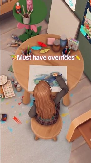 must have mod for your child sims artists 🎨 | #thesims4 #sims4mods #simscc