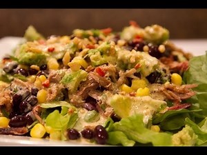 Southwest Pulled Pork Salad Recipe