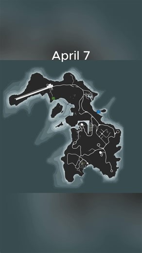 Cayo Perico Treasure Chests & Buried Stashes Daily Spawn Map GTA 5 Online April 7 4/7/2026 Today