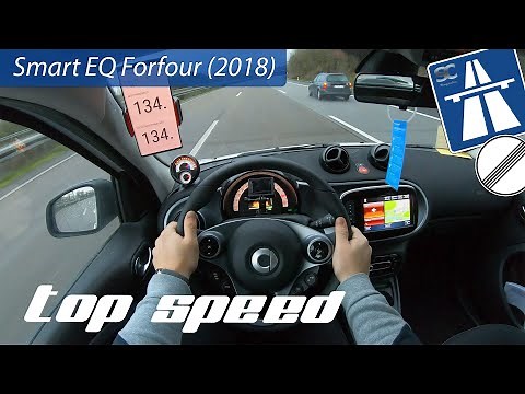 Smart EQ Forfour (2018) - Autobahn Top Speed / Acceleration / Test Drive POV