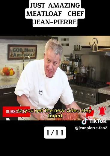 Amazing Meatloaf Recipe by Chef Jean-Pierre