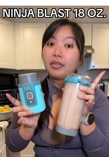 This is the version of the Ninja Blast that has the caps! Other versions do not have them, so this is the one you want! #ninjablast #ninja #proteinshake #smoothie #blender