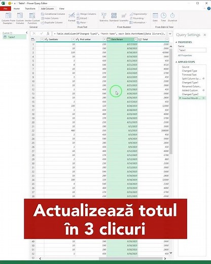 Here's how to automate your work in Excel (Power Query)