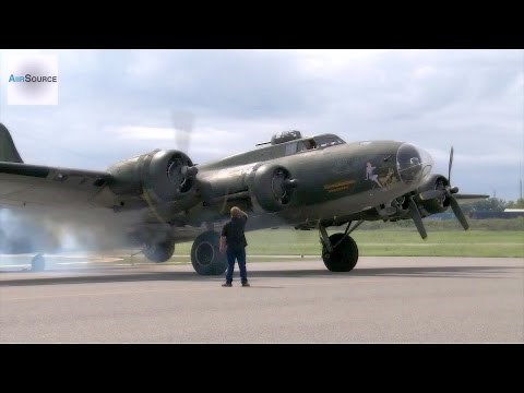 B-17 Flying Fortress "Memphis Belle" Taking Off